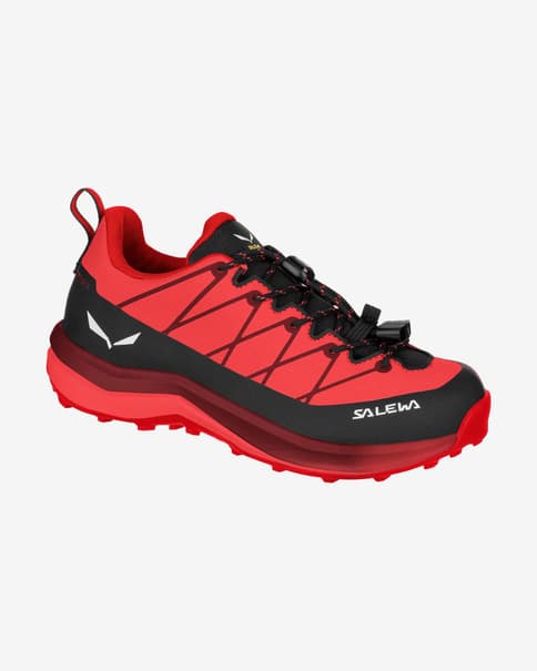 Zapatillas Salewa Wildfire 2 rojo brillante negro infantil