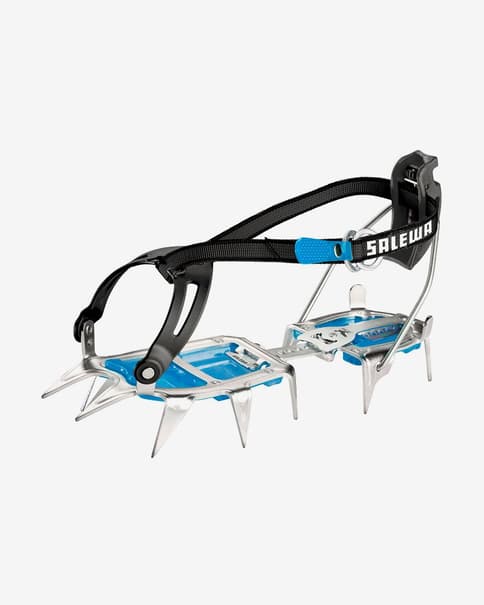 Crampones Salewa Alpinist Alu Combi negro azul