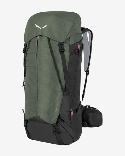 Mochila Salewa Trek Mate 50+5L verde bosque gris mujer