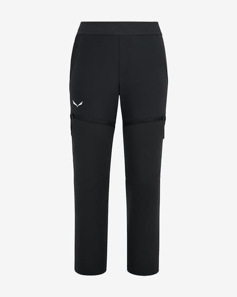 Pantalón convertible Salewa Agner Durastrech 2/1 negro infantil