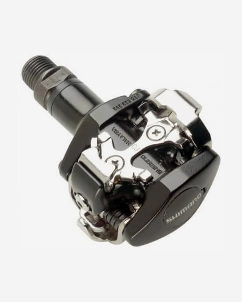 Pedales Shimano M505 SPD negro para MTB