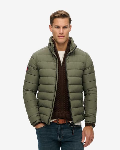 Chaqueta Superdry Fuji EMB Padded verde
