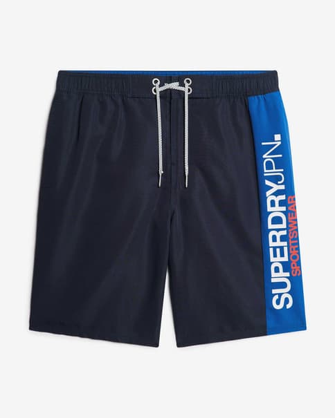 Bañador Superdry Sportswear azul marino