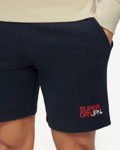 Pantalón corto Superdry Sportswear Logo azul marino