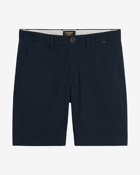Pantalón corto Superdry Stretch Chino azul marino