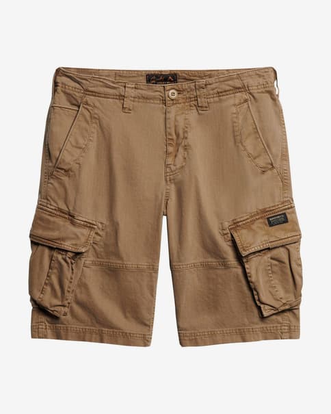 Pantalón corto Superdry Core Cargo beige oscuro