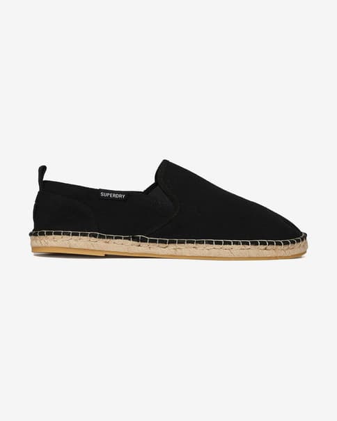 Alpargatas Superdry Canvas negro