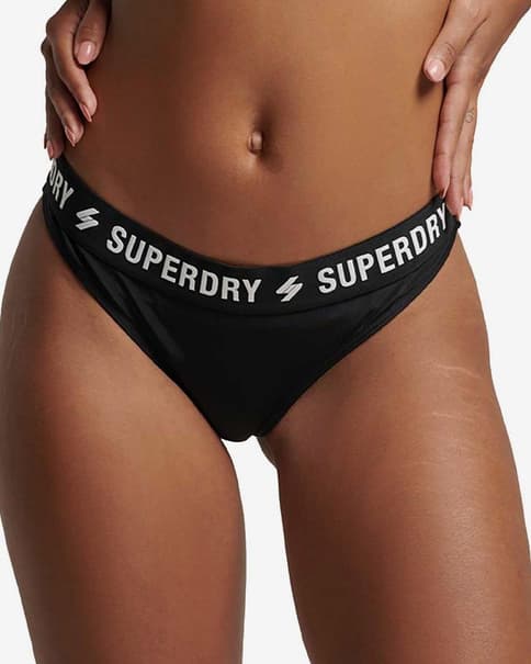 Braga bikini Superdry Code Elastic naranja negro azul mujer