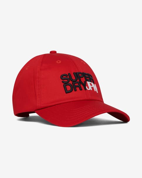 Gorra Superdry Sport Style rojo mujer