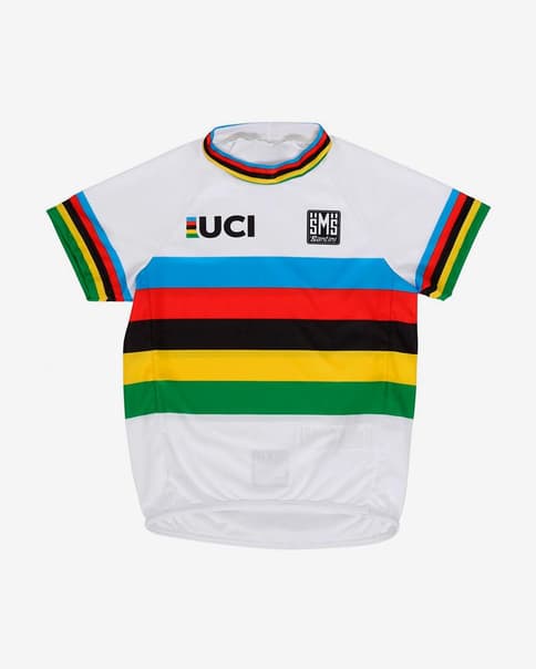 Trikot Santini UCI World Champion Kind
