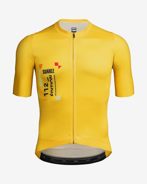 Maillot Suarez Tour de Francia 2025 manga corta jaune