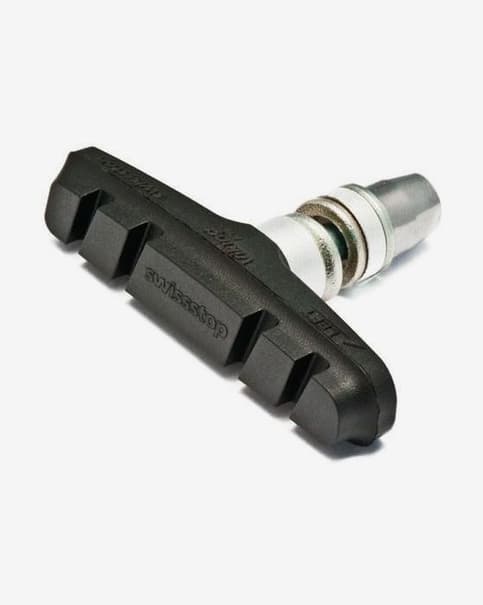 Kit 2 portazapatas SwissStop VikingPro V Type Original Black llanta aluminio