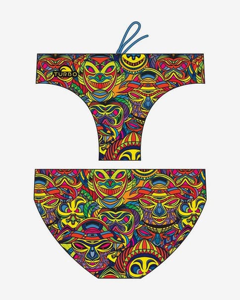 Bañador de waterpolo Turbo Tribu verde