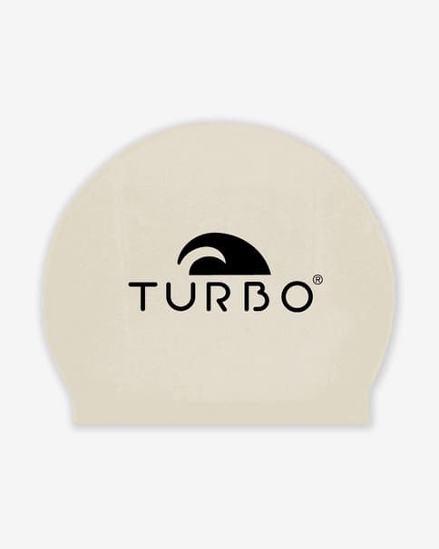 Gorro de látex Turbo blanco