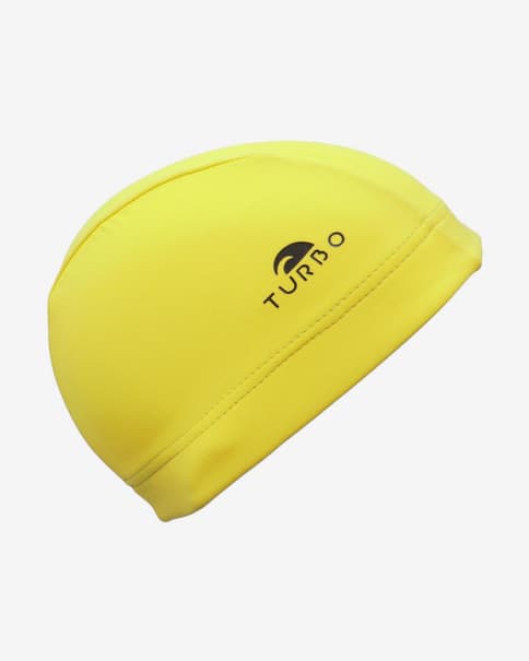 Gorro de lycra Turbo banca ancha amarillo