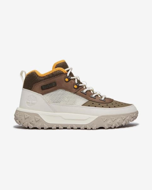 Botas Timberland GreenStride Motion 6 Mid Lace Up Hiking blanco marrón