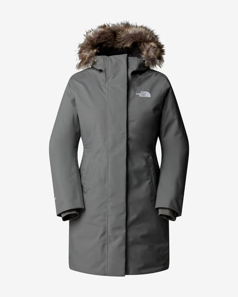 Chaqueta con capucha The North Face Arctic gris cemento mujer
