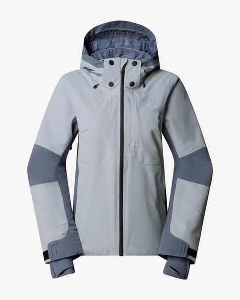 Chaqueta con capucha The North Face Lenado gris mujer