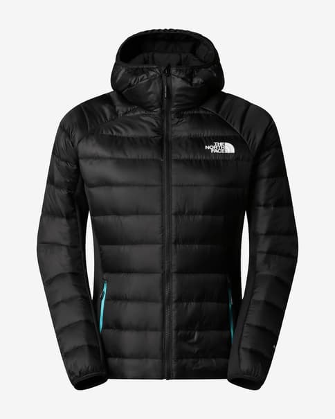 Chaqueta con capucha The North Face Bettaforca Hybrid negro brillante