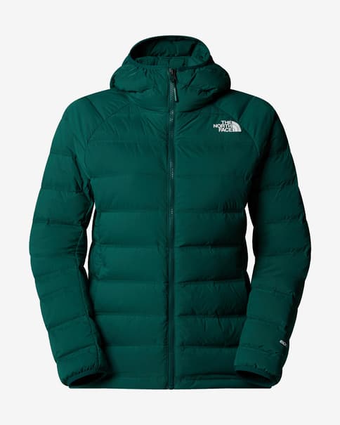 Chaqueta con capucha The North Face Abseil Stretch Down verde abeto mujer