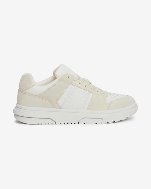 Zapatillas Tommy Jeans The Brooklyn Mixed blanco beige mujer