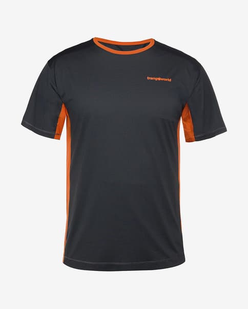 Trangoworld Ritsem T-shirt short sleeve navy blue orange
