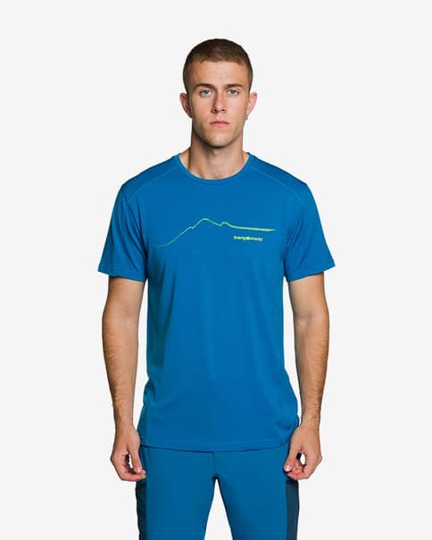 Trangoworld Serneus Short Sleeve T-shirt Sky Blue