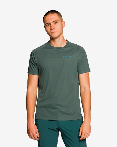 Trangoworld Couvet Short Sleeve T-shirt Dark Green