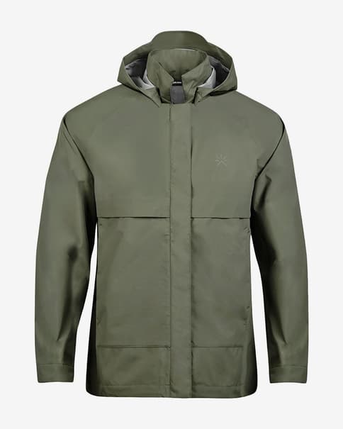 Giacca Tropicfeel ProTravel Rain verde cachi donna