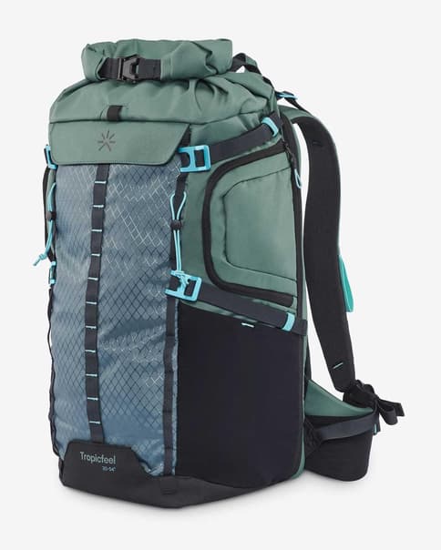 Tropicfeel Shelter Core Backpack 54L green blue