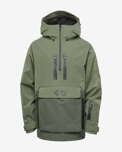 Chaqueta con capucha ThirtyTwo Light gris