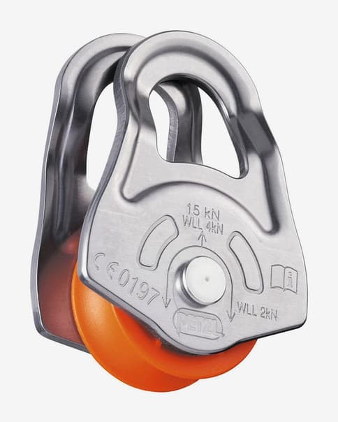 Polea Petzl Oscillante de emergencia