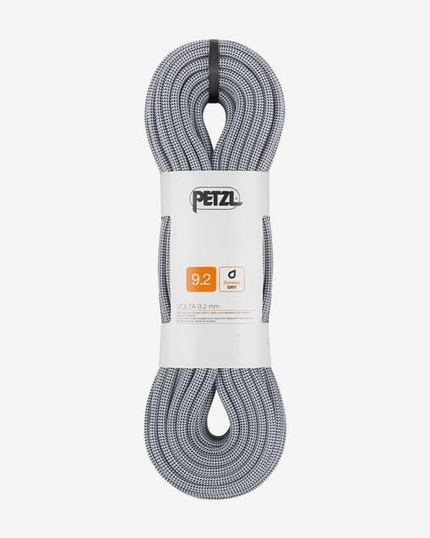 Cuerda multitipo ultraligera Petzl Volta 9.2mm x 60m gris