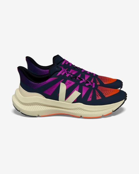 Zapatillas Veja Condor 3 Engineered-Mesh negro rosa rojo