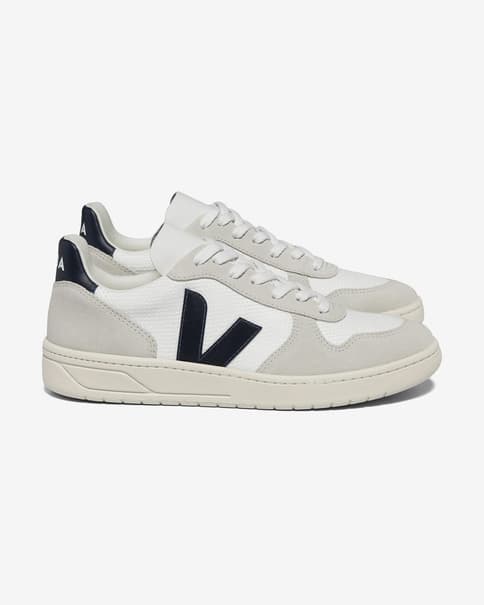 Zapatillas Veja V-10 Mesh blanco gris negro