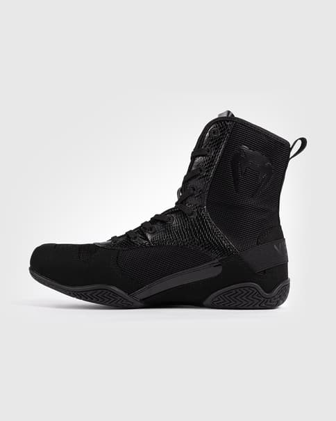 Botas boxeo Venum Elite Boxing negro puro