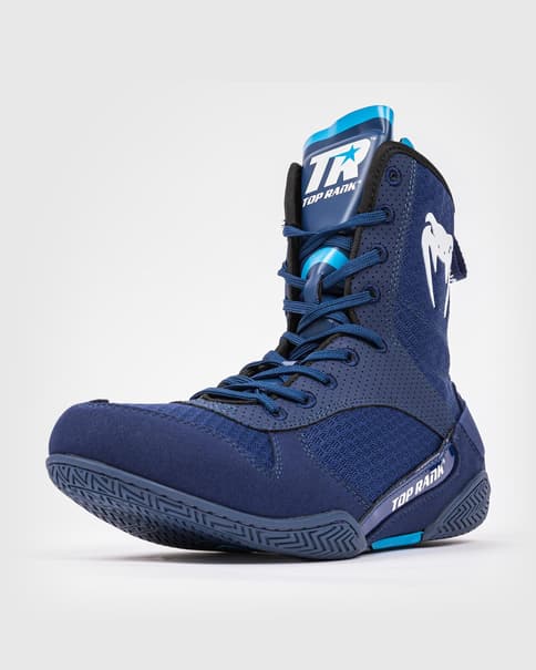 Botas boxeo Venum X Top Rank Original azul oscuro azul claro