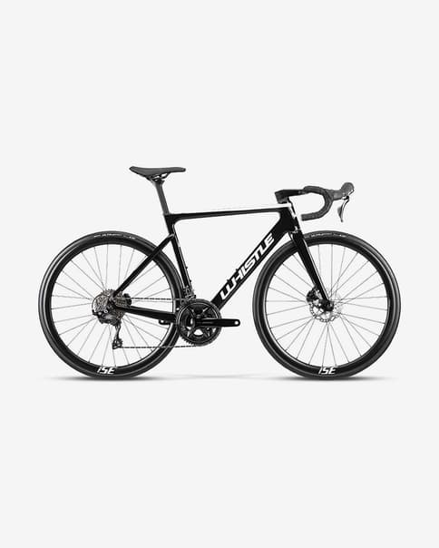 Bicicleta Carretera Whistle Vaero Shimano 105 negro 