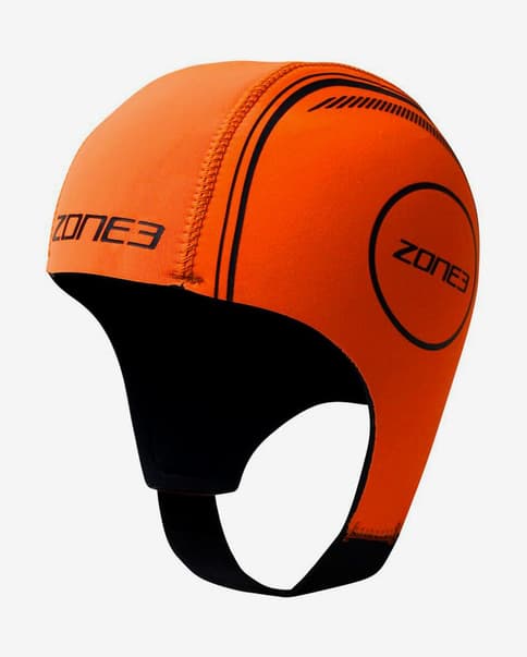 Gorro Zone3 Neoprene Swim naranja