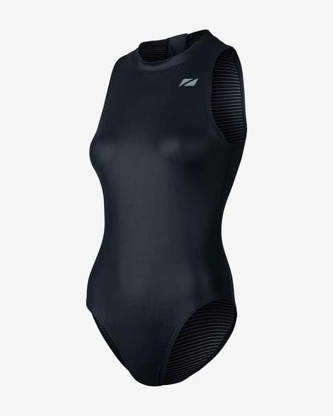 Bañador neopreno Zone3 OWS Ti+ Thermal High Neck negro mujer
