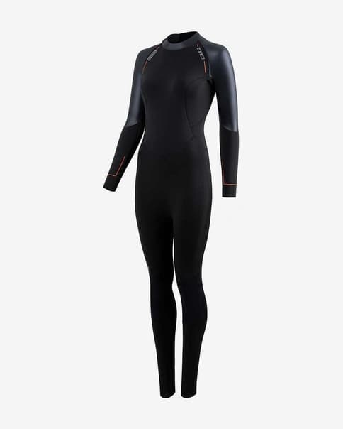 Traje de neopreno Zone3 Yulex negro mujer