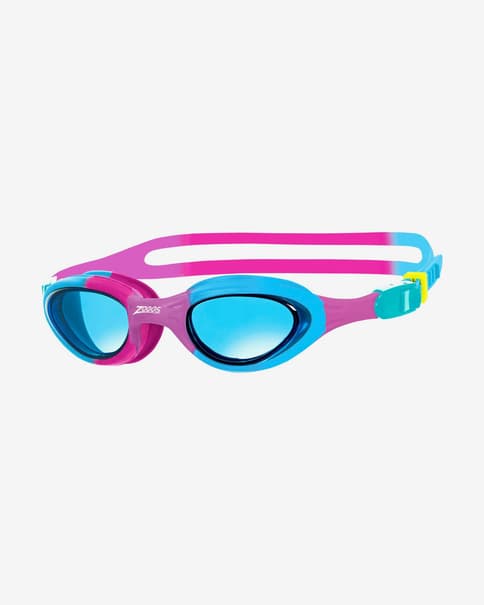 Gafas de natación Zoggs Super Seal rosa azul junior