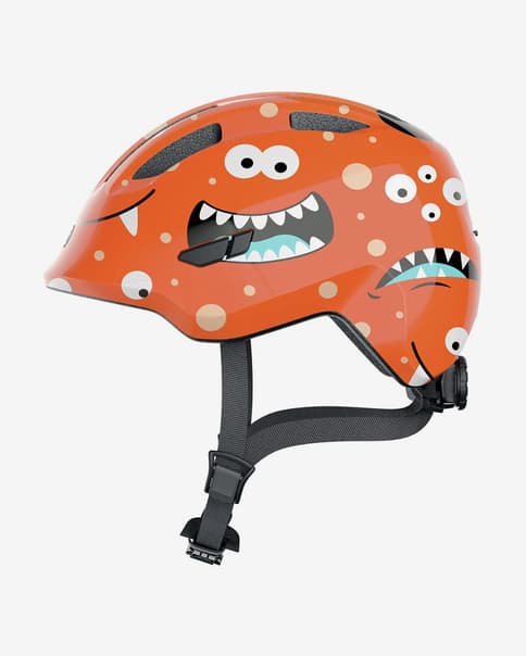 Casco Abus Smiley 3.0 naranja monstruo infantil