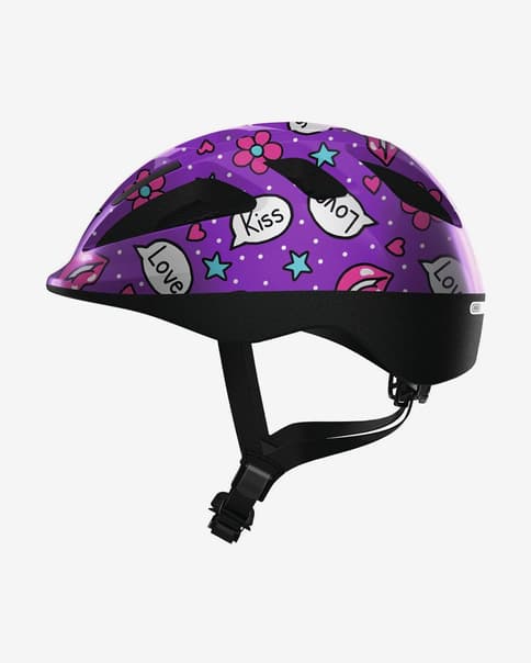 Casco Abus Smooty 2.0 lila gris rosa infantil