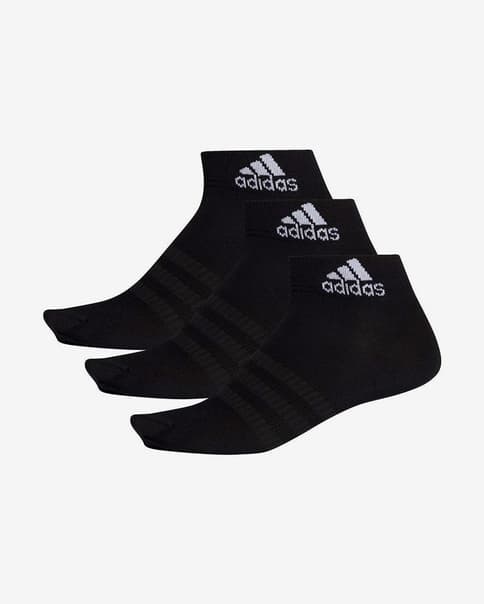 Calcetines adidas Ankle negro infantil (3 pares)