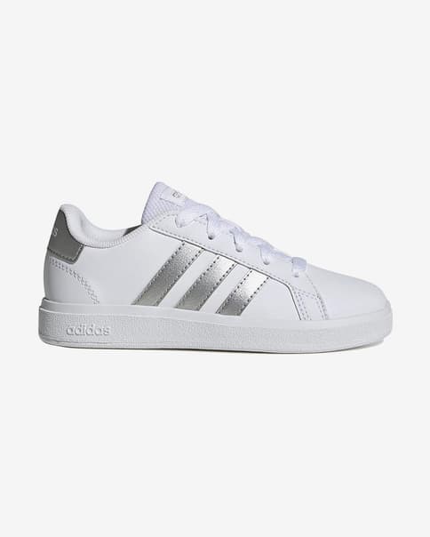 Zapatillas adidas Grand Court 2.0 blanco gris infantil