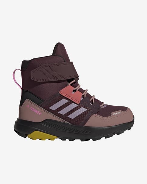 Botas adidas Terrex Trailmaker High COLD.RDY morado rosa infantil