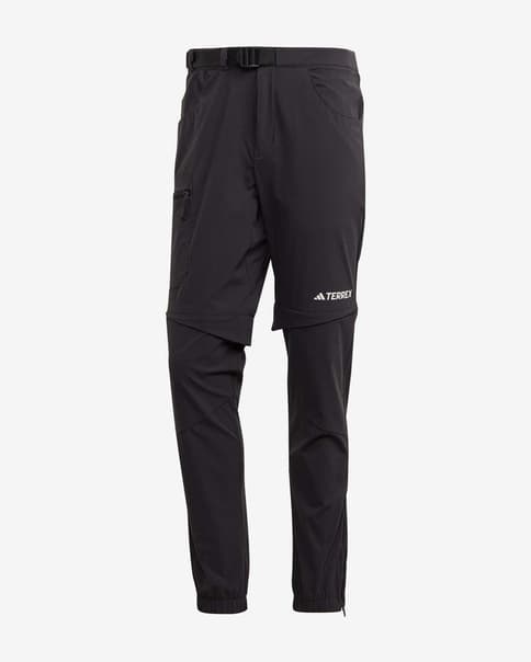 Pantalón largo adidas Terrex Utilitas Zip-Off negro puro