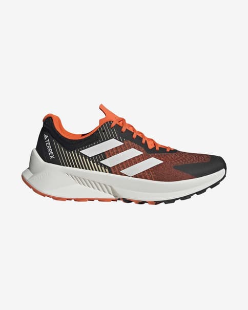 adidas Terrex Soulstride Flow schoenen zwart oranje wit