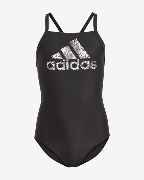 Bañador adidas Big Logo negro gris infantil